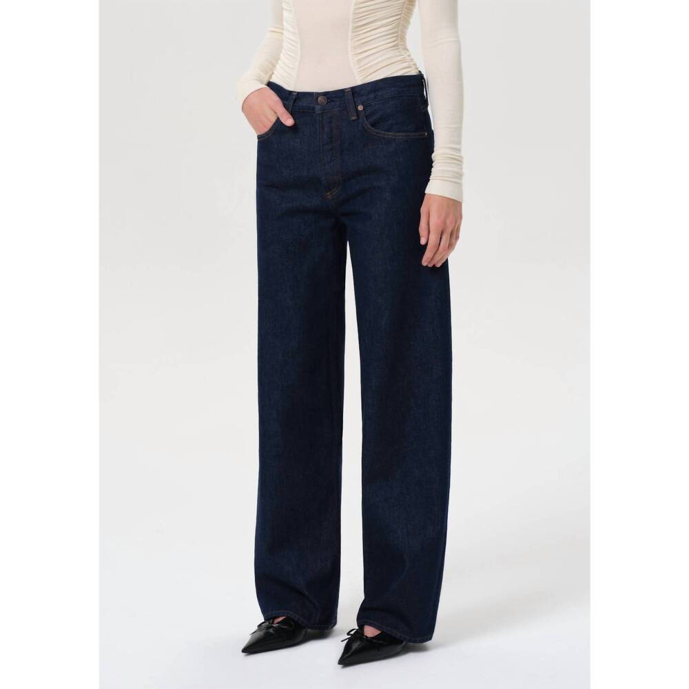 Agolde Arc | Dark Indigo Wide Leg Denim